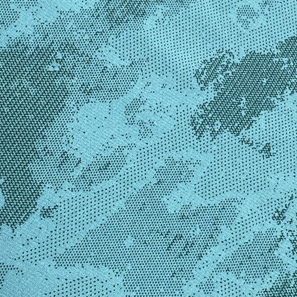 ~ Athleta Sm Momentum Seamless Tank Racerback Surf Deep Teal Relaxed Camo Crew W - Picture 3 of 11